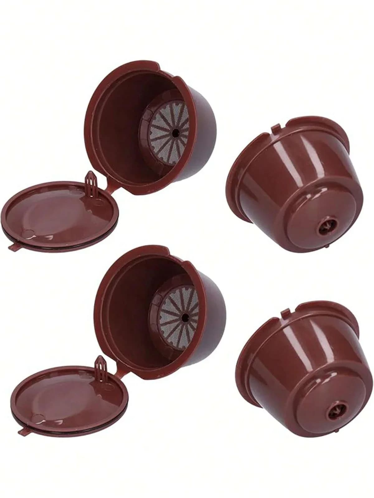 แคปซูลกาแฟรีฟิล ใช้ซ้ำได้ สำหรับ Nescafe Dolce Gusto 1/3/5/10 ชิ้น