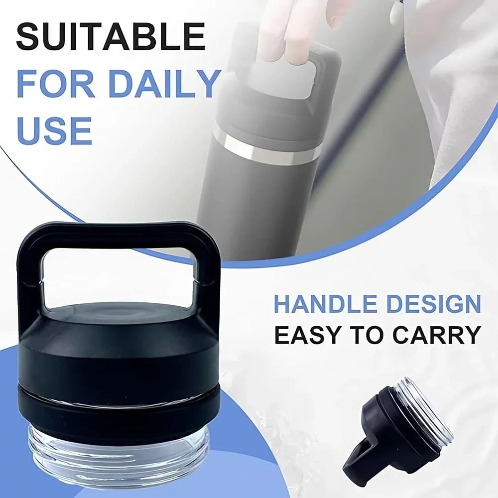 ฝาเปลี่ยน Rambler Chug 1 ชิ้น / 2 ชิ้น / 3 ชิ้น ใช้งานได้กับ YT รุ่น 18oz, 26oz, 36oz, 64oz - อุปกรณ์เสริมฝาแก้วน้ำสปอร์ต