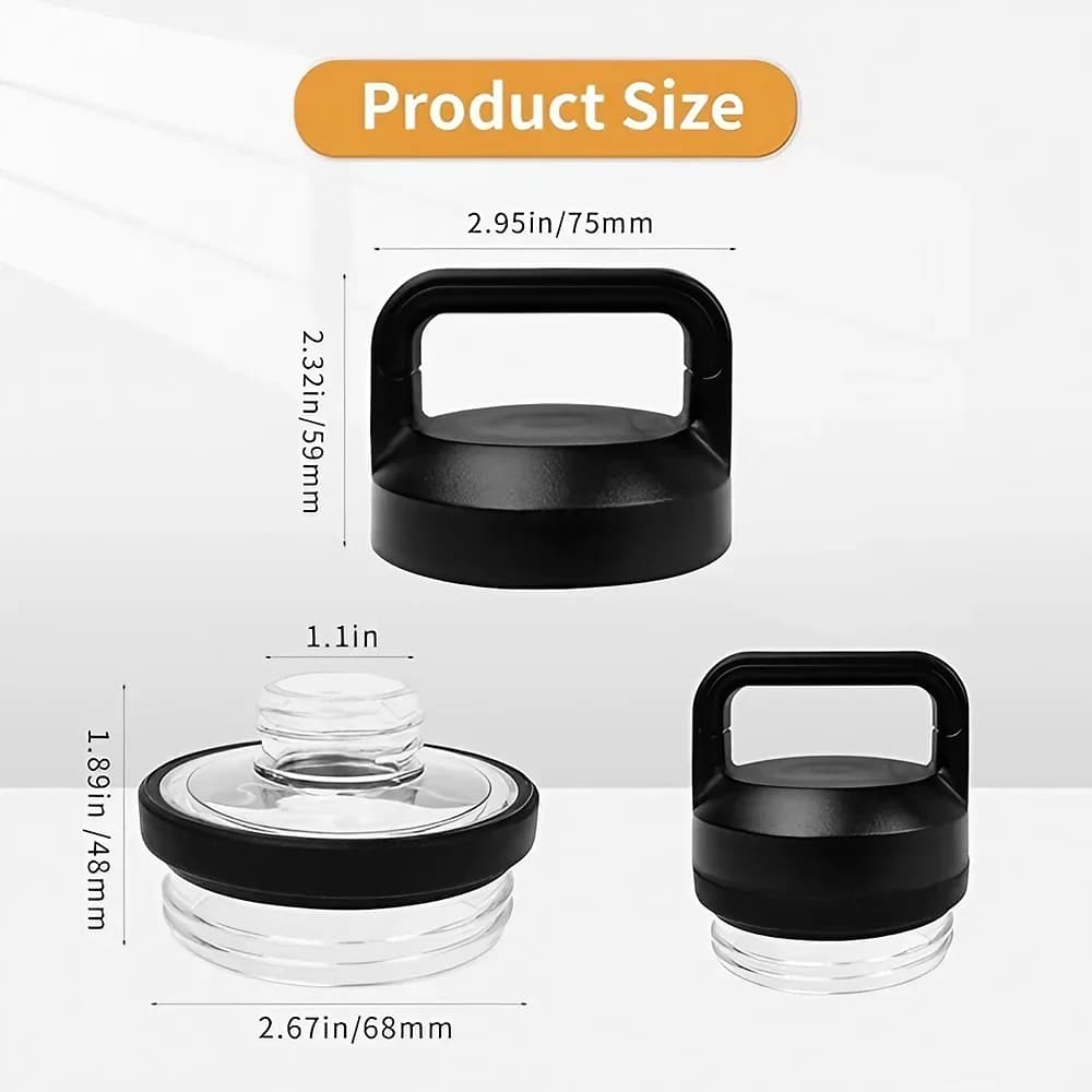 ฝาเปลี่ยน Rambler Chug 1 ชิ้น / 2 ชิ้น / 3 ชิ้น ใช้งานได้กับ YT รุ่น 18oz, 26oz, 36oz, 64oz - อุปกรณ์เสริมฝาแก้วน้ำสปอร์ต